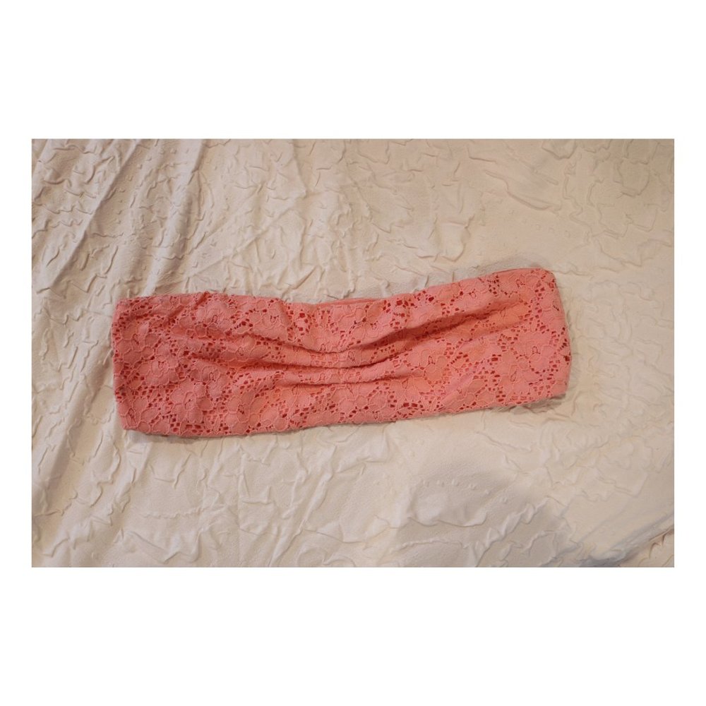 Coral Lace Bandeau